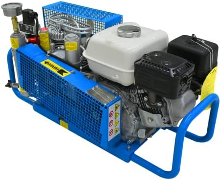 Smoking 4500PSI PCP Air Compressor, 100L/min-6m³-3,5cfm, estação de enchimento de ar de alta pressão e sistema de carregamento de 5,5 hp com motor a gás para enchimento de espingarda PCP de tanque de mergulho