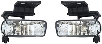 Novo par de luzes de nevoeiro rarefelétricas compatíveis com Chevrolet Silverado 1500 2500 HD 2001-2002 10368477 10368476 GM2593113 GM2592113