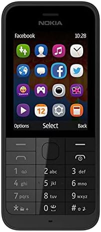 Nokia 220 RM -971 Desbloqueado GSM 850/1900 celular com câmera de 2MP - preto