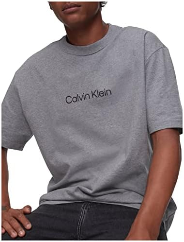 Calvin Klein Men's Relaxed Fit CK Logo Crewneck