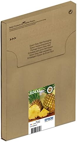Epson 604xl Pineapple, multipack genuíno, embalagens ecológicas, cartuchos de tinta de 4 cores