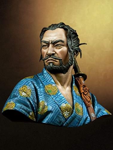 SPLINDG 1/10 Soldado de resina Busto desmontado e sem pintura kit de samurai japonês antigo // k82237