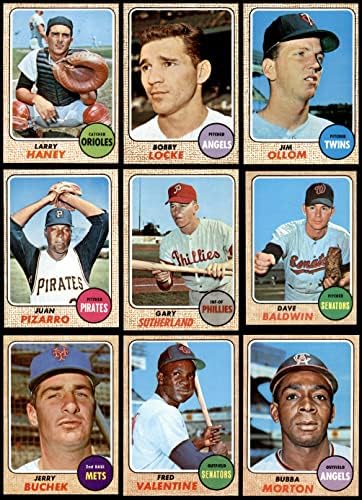 1968 Topps beisebol 50 conjunto de partidas/lote nm