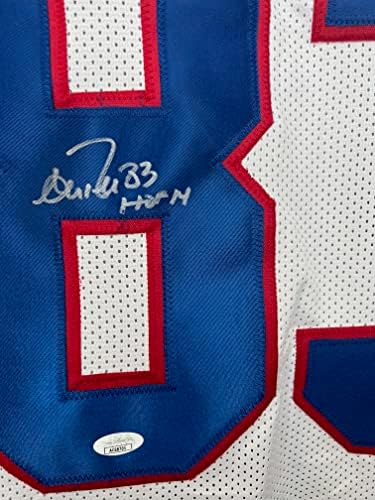 Andre Reed autografado assinado Jersey NFL Buffalo Bills JSA Coa Hof 14