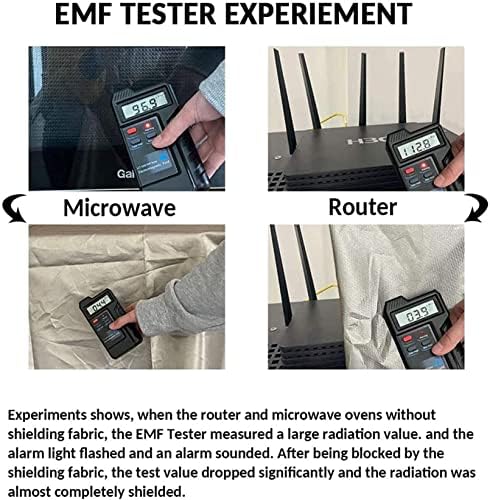 Tecido anti-radiação adswin para roupas Faraday Conductor Shielding Pano EMF EMI RF RFID Bloqueio para Cartão de Crédito Material de Proteção Anti-roubo, 2M/78.74in