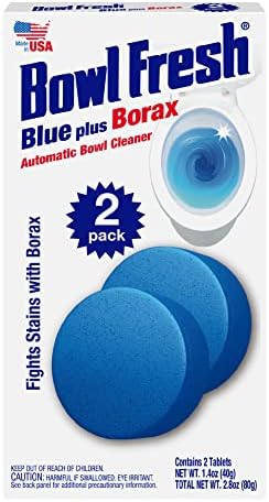 Tigela azul fresco mais bórax bórax tigela de vaso sanitário comprimidos, comprimidos de reflexão do vaso sanitário com bórax,