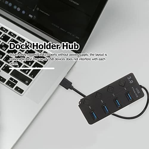 Solustre -port USB - estação de acumulação de dock mm com suporte de porta de laptop por porta de laptop tábua de