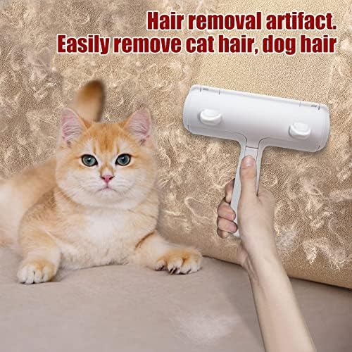 Cincofelia Removedor de cabelo para animais de estimação para remover de pêlos reutilizáveis ​​para cães e gatos