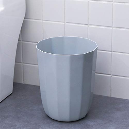 Lixo aberto de lixo aberto lixo de lixo plástico lixo pode desperdiçar cesta para o banheiro quarto cozinha casa casa interna