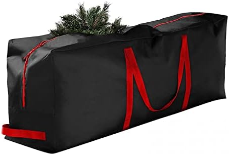 Contêiner de armazenamento de árvore de Natal, sacolas de armazenamento à prova d'água para armazenamento para armazenamento para uso pesado