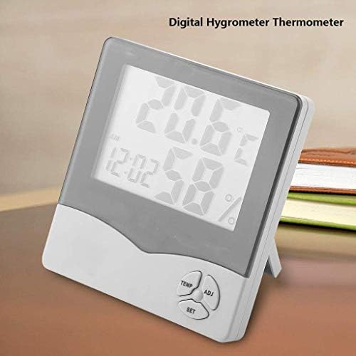 XJJZS Termômetro de higrômetro digital, monitor de umidade do termômetro interno, umidade de temperatura