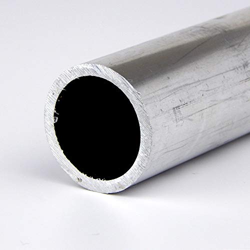 6061 Tubo de alumínio, cronograma 80, 3 nominal, 2,9 de diâmetro interno, 3-1/2 diâmetro externo, parede de 0,3,