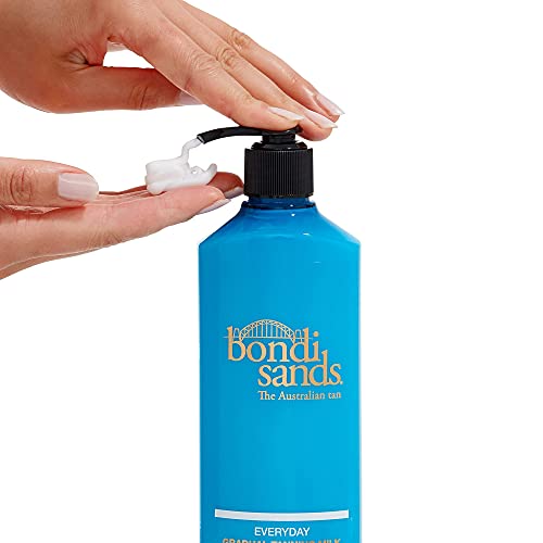 Pacote de preparação e brilho de Bondi Sands | Inclui borracha self -bronzeada, luva de esfoliação, espuma leve/média sem sol +