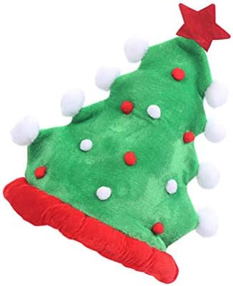 AMOSFUN Papai Noel Captador de Natal Hat Hat para luxuos Chapéus de Natal Novidade Papai Noel Chefe -Cabeça Cabeça de Natal Acessórios para Cabelo de Costura para Adultos Meninas de Cradas