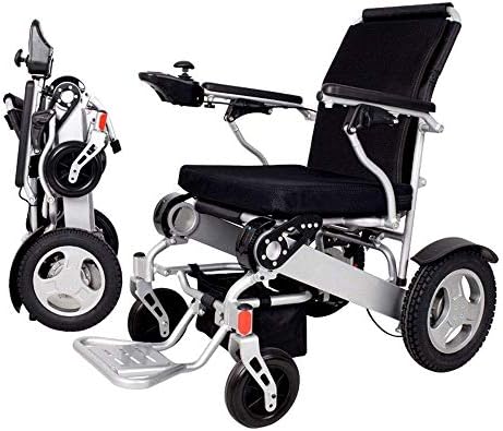 Cadeira de rodas portátil da moda Cadeia dobrável Cadeiras elétricas Cadeiras leves cadeira de rodas dobrável autoplitada com freios atendentes energia elétrica ou cadeira de rodas manual aberta/dobra em 1 segundo poder compacto c
