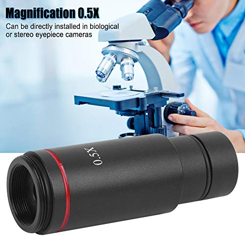 Câmera Durável Adaptador C -Mount estável 0,5x para câmera de microscópio
