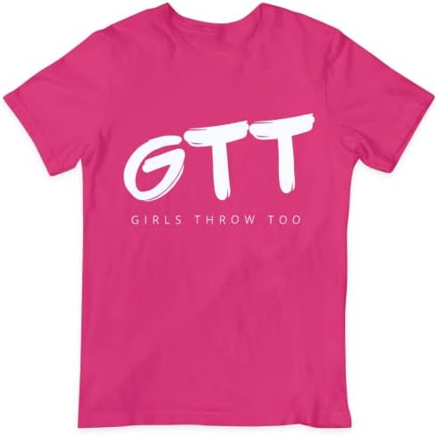 Meninas jogam camiseta demais para mulheres vestuário masculino de softball atlético GTT Cornole