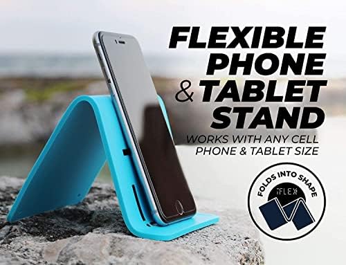 O suporte de telefone celular ajustável do IFLEX e o suporte para tablets para o trabalho e a casa-o suporte de telefone