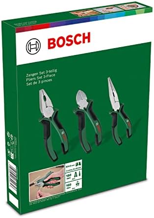 Conjunto de alicates de 3 peças de Bosch - Edition