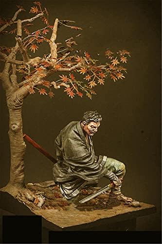 1/24 Resina Figura Modelo de Soldado Antigo kit de miniaturas de resina samurai japonesa // 63f-8