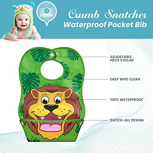 La Baby Snatcher Snatcher de bolso à prova d'água, grande, design de bolso, 4-Pack