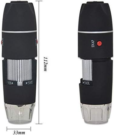 Microscópio de mão Microscópio digital Microscópio USB GRAPELAÇÃO ZOOM ZOOM Handheld Endoscópio Inspeção Câmera de vídeo Gravador Microscópio USB Melhor com suporte ajustável