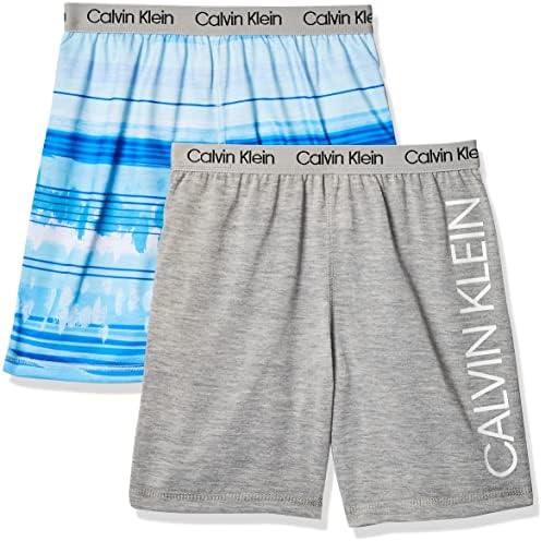 Calvin Klein Boys 'Lounge Pijama Shorts, 2 pacote