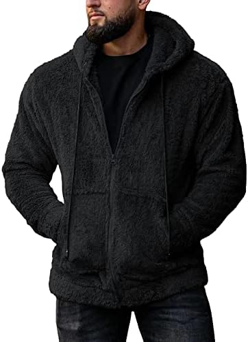 Adssdq zip up molho de capuz, casacos de praia homens de manga comprida inverno plus size moda jacket equipado pelo vento