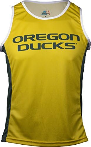 Promoções de adrenalina NCAA Oregon University Run/Tri Singlet