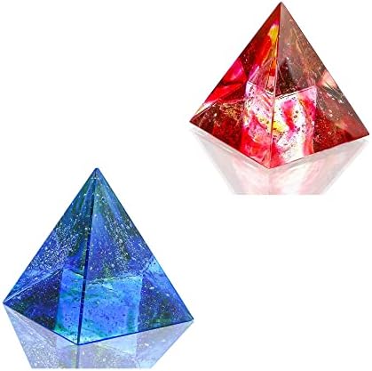 Cristal Cura Pirâmide Feng Shui Decoração Pirâmide Ornamento de ioga Decoração de Meditação Cristais Lucky Pedra e Cura