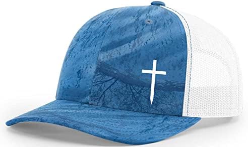 Trenz Shirt Company Christian Bordeded Cross Hat