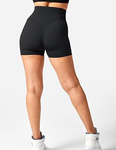 Yeoreo Grace Workout Shorts para Women Butt Lifting High Wisty Control Control Gym Yoga Biker Shorts