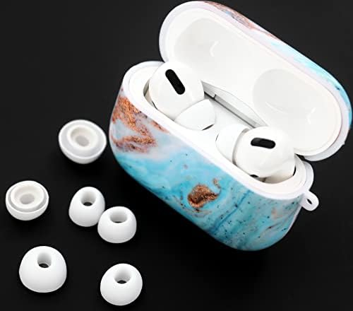 4 pares compatíveis com airpods pro 2 dicas de orelha acessórios, xs/s/m/l 4 reposição de tamanho de silicone de borracha de borracha Earbuds em gel de avó de gel de tampão