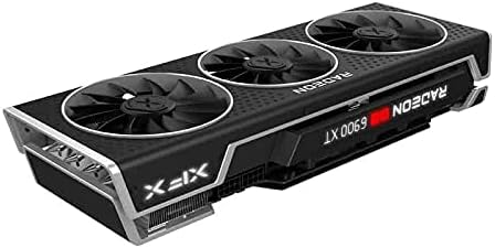 XFX Speedster Merc319 AMD Radeon Rx 6900 XT Limited Black Gaming Graphics Card com 16 GB GDDR6, HDMI, 3XDP, AMD RDNA 2 RX-69XTACSD9