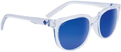 Spy Optic perplexos, óculos de sol redondos, lentes de melhoria de cor e contraste