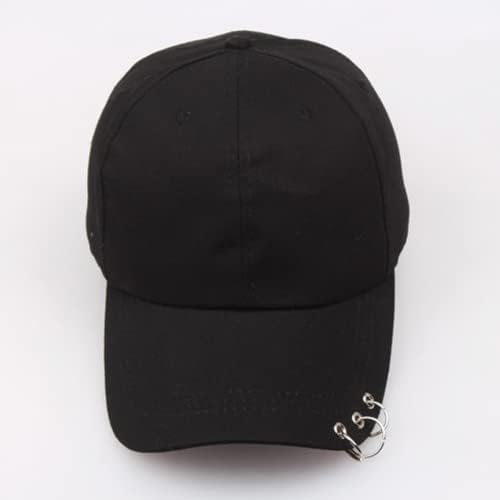 Capinho de beisebol feminino com chapéus pretos/brancos para homens para homens Mulheres unissex papai chapéu ajustável KPOP KPOP Moda
