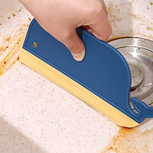 Case de utensílios de cozinha raspador de silicone com água para limpar o banheiro de chuveiro de vidro de vidro de cozinha de