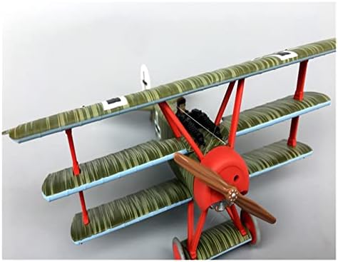 Modelos de aeronaves 1/48 para a Primeira Guerra Mundial Dr.1 Triplane Fighter Red Barão A38310 Modelo de Decoração de Decoração