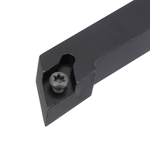 UXCELL Indexable CNC torneira Turnion Tool Titular, 45 ° SSDCN1212H09 1/2 Haste de aço 42cr Solder