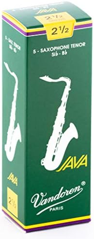 Vandoren SR623 Tenor Sax V.12 Força de Reeds 3; Caixa de 5, preto