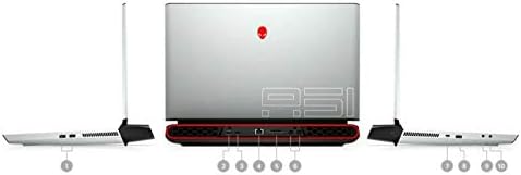 Dell Alienware Area 51M Laptop, 17,3 FHD, 9ª geração Intel Core i9-9900K, 32 GB de RAM, 256 GB SSD 1TB SSHD, NVIDIA