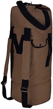 Whiteduck G.I de alta carga de rucksack de mochila dupla sira dupla bola de serviço pesado e academia resistente à água, esportes,