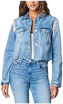 [Blanknyc] jaqueta de jeans feminina