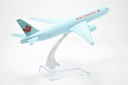 Dinastia Tang 1: 400 16cm B-777 Air Canada Plane Modelo de Avião Metal Modelo de Plano de Plano de Plano