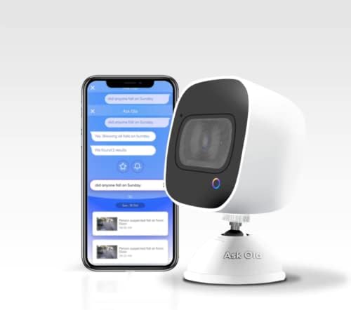Câmera de Segurança em Casa Smart Smart - Inteligência Artificial, Vídeo HD, Resistente à Água, Pesquisa de Talk e