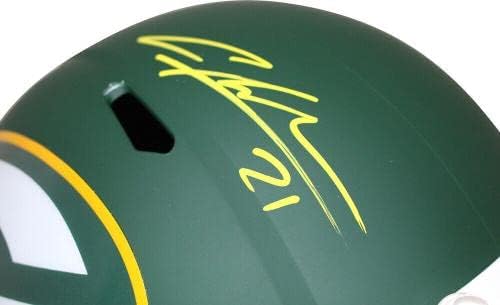 Charles Woodson autografou Green Bay Packers f/s Capacete JSA 28240 - Capacetes NFL autografados