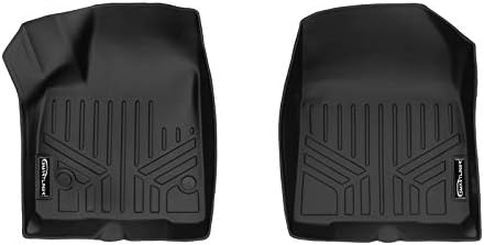 MaxLiner Custom Fit Floor Mats 1ª linha Definir preto compatível com 2019-2022 Chevrolet Blazer