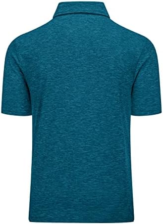 Camisas de pólo masculinas de Magnivit Camisetas Polo de Manga Casual Camisetas de Golfe Casual Camisetas de Tênis Runnando Runção