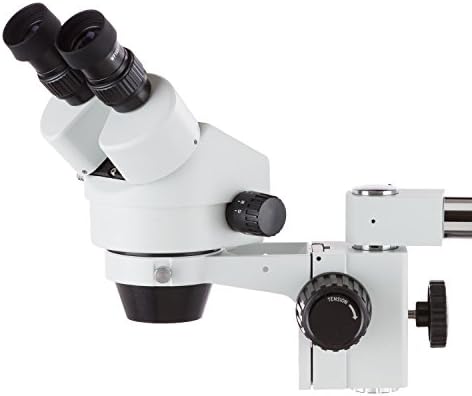 AMSCOPE SM745B 7X-45X Binocular Zoom Power estéreo Microscópio Cabeça