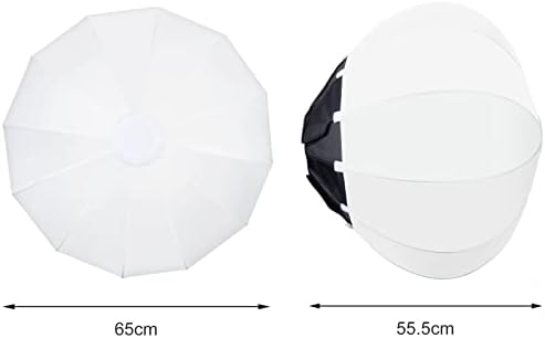 Godox CS-65D 65cm Lantern Softbox Soft Light Modificador com saia de sombreamento refletivo+bolsa de transporte, difusor de caixa softida